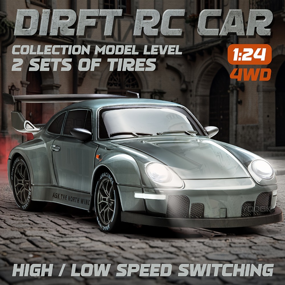 Coche teledirigido de 2,4G RC - Rc Drift Car 1 24 Scale 4Wd reseña y precio