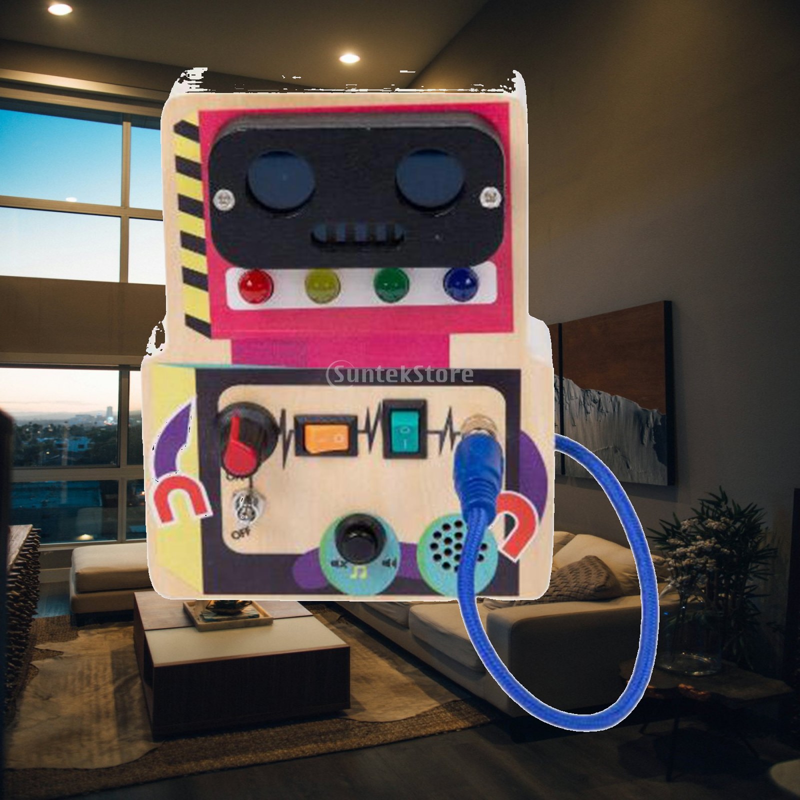 Tablero Sensorial de Madera co - Stem Solar Robot Kit For Kids reseña y precio