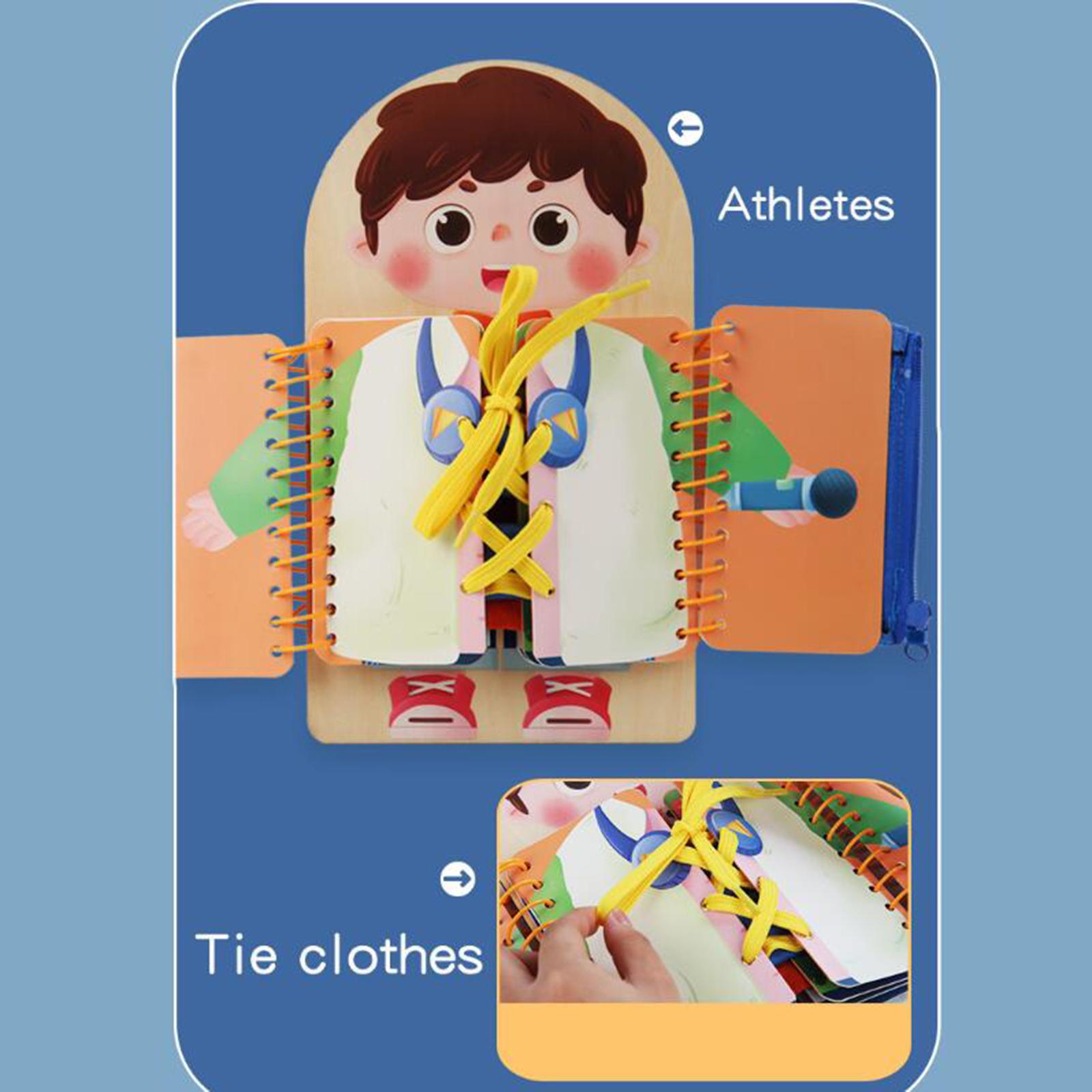 Tablero de actividades para ni - Montessori Wooden Busy Board Toddler reseña y precio